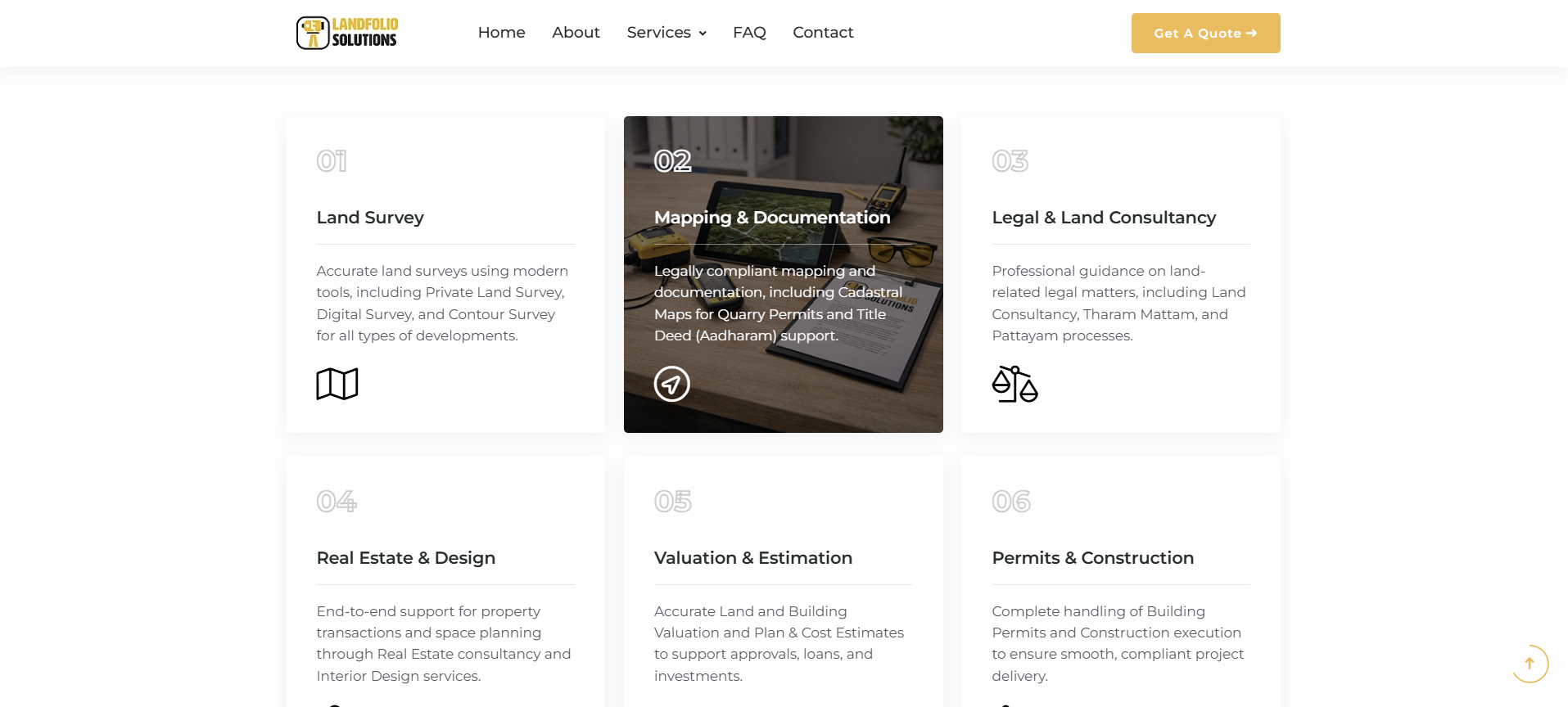 Landfolio Solutions Screenshot